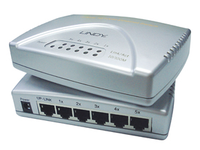 5 Port 10/100 Fast Ethernet Switch - SOHO Netzwerkswitch