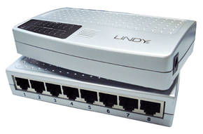 8 Port 10/100 Fast Ethernet Switch - SOHO Netzwerkswitch