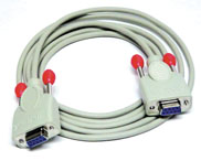 Kabel fr Chipkartenleser 9 pol. Kupplung / Kupplung 3m