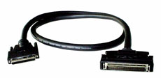 SCSI-V Kabel, SCSI-V Stecker / SCSI-III Stecker (Latch), 1m