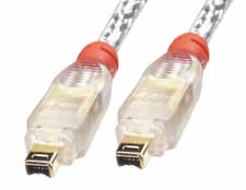Premium Firewire-Kabel 4/4, 1m