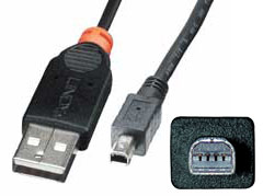 USB Digital-Kamera-Kabel fr Sony, Olympus, Kodak, RCA, Epson & 