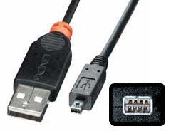USB Digital-Kamera-Kabel fr Fuji