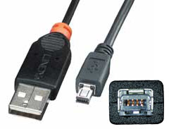USB Digital-Kamera-Kabel fr Minolta Dimage