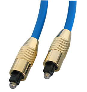 Premium Gold TosLink / SPDIF Kabel 30m