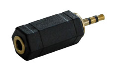 Stereo-Adaptater 3.5mm Kupplung an 2.5mm Stecker