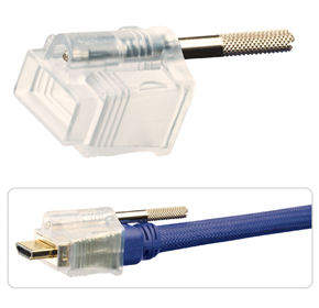 HDMI Kabelhalter / Steckerschloss