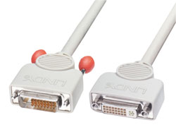 DVI Monitor Verlngerungskabel Digital Dual Link, Stecker/Kupplu
