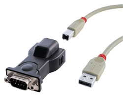 USB / Seriell RS232 Konverter 9polig