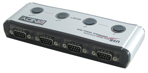 USB-Seriell-Konverter 4 Port