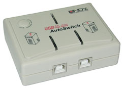 USB 2.0 AutoSwitch fr 2 Rechner