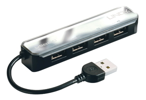 USB Hub - 4 Port USB 2.0 Mirror Hub