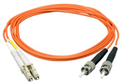 LWL-Duplex Kabel LC / ST 62,5/125 m Multimode, 2m