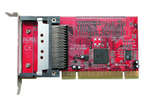 PC Card Reader Karte mit 2 Steckpltzen, PCI