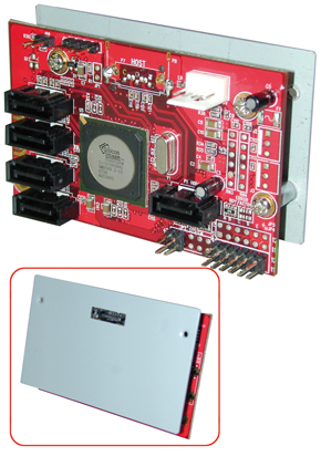 1 an 5 Port Multiplier Bridge Board (5bay Disk Array)
