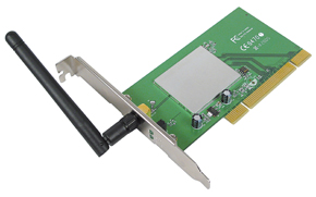 WLAN 11g - 108Mbit/s Wireless-G+ PCI Karte
