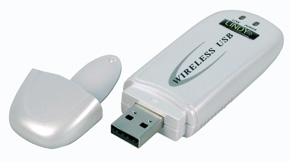 WLAN 11g - 108Mbit/s Wireless-G+ USB 2.0 Adapter