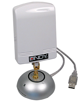 USB 2.0 WLAN Adapter mit integrierter Richtantenne