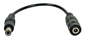 Adapterkabel DC 1,5/3,5mm Buchse / 2,5/5,5mm Stecker fr Netztei