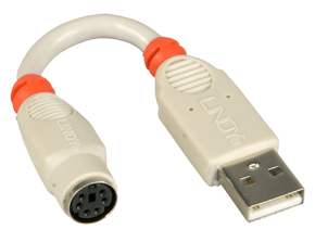 KVM-Adapterkabel PS/2-USB Multiprotokoll