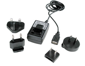 USB-Netzteil fr MP3 Player, PDAs, IPods etc.